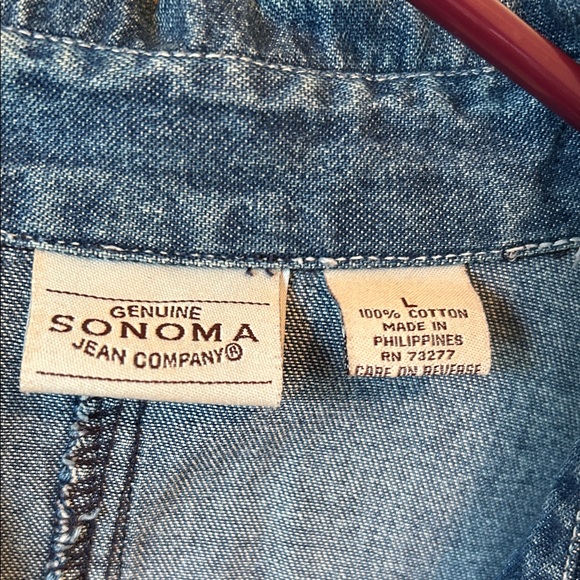 Sonoma Blue Denim Shirt - Picture 2 of 6